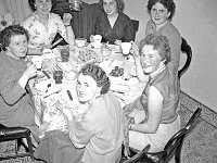 Ladies Tea-party, Westport 1956. - Lyons0013673.jpg  Ladies Tea-party. Included in the photo Frances O' grady, Maureen Hopkins & Eithne Collins. Westport 1956. : 1956 Ladies Tea-party.tif, 1956 Misc, Lyons collection, Westport