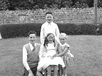 McCaffrey family First Holy Communion, Westport 1956.. - Lyons0013679.jpg  McCaffrey family First Holy Communion, Westport 1956. : 1956 Mc Caffrey family First Holy Communion.tif, 1956 Misc, Lyons collection, Westport