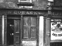 N. Cusack pub Westport, 1959 - Lyons0013765.jpg  N Cusack owned by Flynn's next door. Paddy Flynn renovated the building in 1959 for renting. Westport 1959. : 1959 N Cusack 1.tif, 1959 N Cusack 11.tif, Lyons collection, Westport
