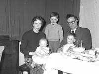 Dick Hughes & family Quay Rd, Westport 1960. - Lyons0013794.jpg  Dick Hughes & family Quay Rd, Westport 1960. : 1960 Dick Hughes & family Quay Rd.tif, 1960 Misc, Lyons collection, Westport