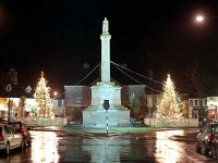 Christmas lights in Westport, 1998.. - Lyons0013931.jpg  Christmas lights in Westport, 1999.. : 1999 Christmas Lights.tif, Lyons collection, Westport