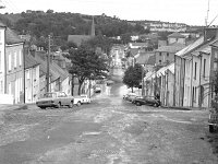 Peter St and the Octagon view from the top of Peter St.  May 1973.. - Lyons0013982.jpg  Peter St and the Octagon view from the top of Peter St.  May 1973. : 197305 Westport 6.tif, Lyons collection, Westport