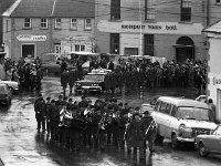 The funeral of Private Heraty, 1978. - Lyons0013995.jpg  The funeral of Private Heraty, Taobh na Cruaiche, Westport a member of the Irish Army who died while on duty in Finvier Camp, Ballyshannon, Co. Donegal. March 1978. : 1978 Misc, 197803 The Funeral of Private Heraty 3.tif, Lyons collection