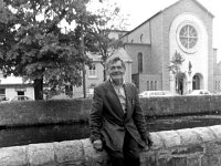 The late Stephen Woods, a well known local character at the Mall river. August 1979. - Lyons0014005.jpg  The late Stephen Woods, a well known local character at the Mall river. August 1979. : 197908 The late Stephen Woods.tif, Lyons collection, Westport