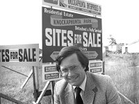 Jan Van Wensen developer of sites for sale, Westport, July 1980. - Lyons0014066.jpg  Jan Van Wensen developer of sites for sale, Westport, July 1980. : 198007 Jan Van Wensen.tif, Lyons collection, Westport