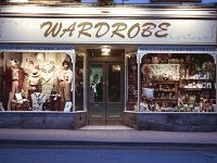 Wardrobe Boutique, Bridge Street.  June 1991. - Lyons0014280.jpg  Wardrobe Boutique, Bridge Street. Proprietor Marian Hughes, June 1991. : 199106 Wardrobe Botique.tif, Lyons collection, Westport