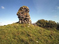 Remains of Doon Castle, Castlebar Road, Westport, September 1997. - Lyons0014394.jpg  Remains of Doon Castle, Castlebar Road, Westport, September 1997. : 199709 Remains of Doon Castle 2.tif, Lyons collection, Westport