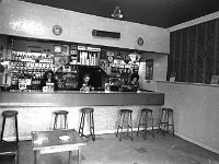 Anglers Restaurant, Castlebar Street, Westport, February 1970. . - Lyons0014602.jpg  The bar in the Anglers Restaurant, Castlebar Street, Westport, February 1970. : 19700210 Anglers Rest Guest House 2.tif, Lyons collection, Westport