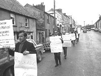 Sinn Fein Protest in Westport , July 1971. - Lyons0014688.jpg  Sinn Fein Protest in Westport , July 1971. : 1971 Misc, 19710703 Sinn Fein Protest in Westport 6.tif, Lyons collection