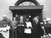 Official Opening of the Town Hall, Westport, April 1973. - Lyons0014810.jpg  Opening of the Mc Bride Home in St Mary's Crescent Westport and mass afterwards in St Mary's Church. Minister Coakley speaking at the Official Opening of the Town Hall, Westport, April 1973. : 19730429 Official Opening of the Town Hall.tif, 19741230 Opening of the Mc Bride Home 5.tif, Lyons collection, Westport