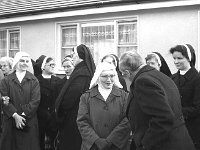 Opening of the Mc Bride Home in St Mary's Crescent Westport, December 1974 - Lyons0014896.jpg  Opening of the Mc Bride Home in St Mary's Crescent Westport, December 1974and mass afterwards in St Mary's Church. Nuns from different Orders attending. : 19741230 Opening of the Mc Bride Home 6.tif, Lyons collection, Westport