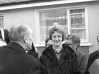 Opening of the Mc Bride Home in St Mary's Crescent Westport, December 1974 - Lyons0014897.jpg  Opening of the Mc Bride Home in St Mary's Crescent Westport, December 1974 and mass afterwards in St Mary's Church. Kathleen Duffy Matron County Hospital, Castlebar. : 19741230 Opening of the Mc Bride Home 7.tif, Lyons collection, Westport