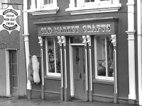 Old Market Crafts, 1979. - Lyons0015073.jpg  Old Market Crafts owned by the  McAlleers, Mallow Cottage, Rosbeg, Westport, April 1979. : 19790405 Old Market Crafts 2.tif, Lyons collection, Westport