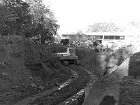 Henry contractors machinery at work at a Hotel in Westport, October 1980. - Lyons0015145.jpg  Henry contractors machinery at work at a Hotel in Westport, October 1980. : 19801016 Henry Contractors 3.tif, Lyons collection, Westport