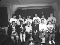 Rosmoney and Islands Regatta presentations, July,1986. - Lyons0015343.jpg  Rosmoney and Islands Regatta presentations in the Angling Centre by Enda Kenny. : 19860720 Rosmoney & Islands Regatta Presentations.tif, Lyons collection, Westport
