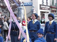 Pre Horseshow parade, Westport, May 1987. - Lyons0015420.jpg  Pre Horseshow parade, Westport, May 1987. Helen Shanley and Sheilia Murphy scout leaders. : 19870528 Pre Show Parade 3.tif, Lyons collection, Westport