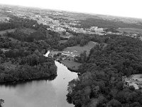 Aerial view of Westport House Estate, August 1987. - Lyons0015466.jpg  Aerial view of Westport House Estate, August 1987. : 19870818 Aerial view of Westport House Estate.tif, Lyons collection, Westport