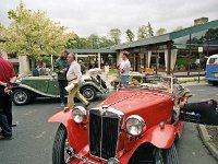 Vintage cars at Westport Woods Hotel, July 1996. - Lyons0015982.jpg  Vintage cars at Westport Woods Hotel, July 1996. : 19960721 Vintage Cars at Westport Woods Hotel 14.tif, Commercial, Lyons collection