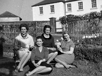 Kelly sisters Castlebar St Westport, 1955 - Lyons0000041.jpg  Kelly sisters Castlebar St Westport, 1955 : Castlebar, Kelly, sisters