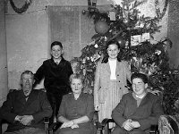 The Browne family Newport Rd Westport, 1955. - Lyons0000059.jpg  The Browne family Newport Rd Westport, 1955. Seated Mr & Mrs Browne & Steven F A Browne. Standing Tommy & Maureen Browne. : Browne, Browne family, family, Westport