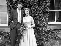 Bob & Sile Kilkelly at a wedding, 1956 - Lyons0000077.jpg  Bob & Sile Kilkelly at a wedding, 1956 : Bob, Kilkelly, Lyons, Sile