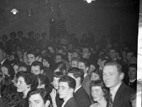 Crowd scene at dance in Mulligans Hall Achill, 1956 - Lyons0000083.jpg  Crowd scene at dance in Mulligans Hall Achill, 1956 : Crowd, dance, Hall, Lyons, Mulligans, scene