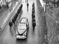 Garda Mc Gaherns funeral - Lyons0000091.jpg  Garda Mc Gaherns funeral  on Altamont Street, Westport, 1956 : funeral, Gaherns, Garda, Lyons, McGahern