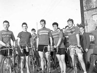 Westport Cycling Club Team, 1956 - Lyons0000141.jpg  Westport Cycling Club Team, 1956  L to R: Austin Moran, Ray Kennedy, Mickie Palmer, Pat O' Grady & Padraig Conlon. : Club, Cycling, Lyons, Westport