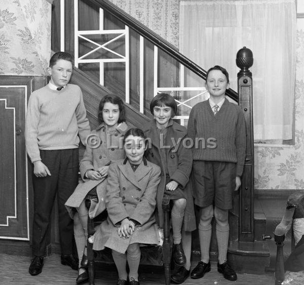 At Station Mass in Dan O' Briens, c 1960