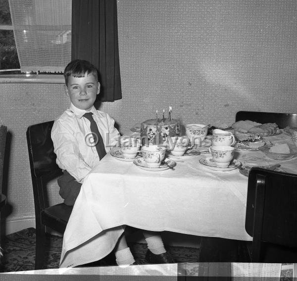 1963 Eoin Hughes sixth Birthday