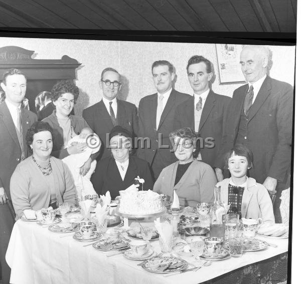 Bernard Moran's Christening, November 1963