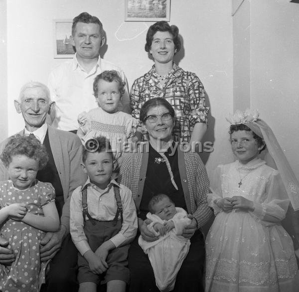 John Fergus family Westport, 1964