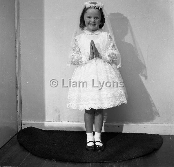 Kilycoyne daughter Holy Communion, June, 1964