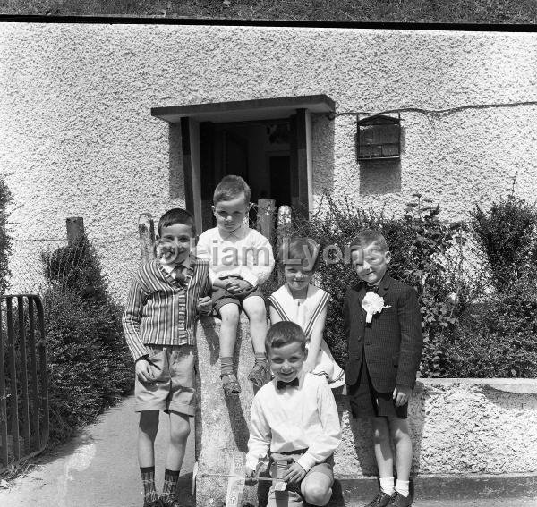 First Holy Communion children, 1965