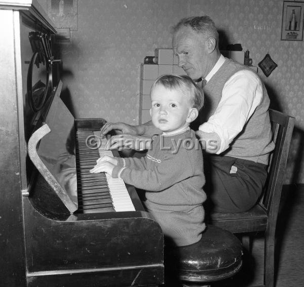 John & Michael Callaghan Quay Rd. , Westport, 1965.