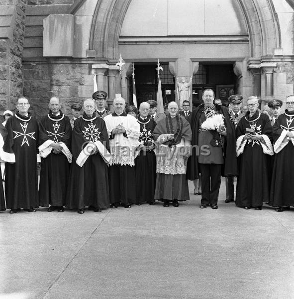 Order of Malta Dignitaries attending the Castlebar Order of Malta Celebrations in Castlebar