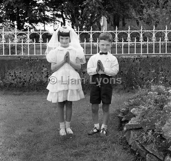 Mary & Richard First Holy Communion, 1965