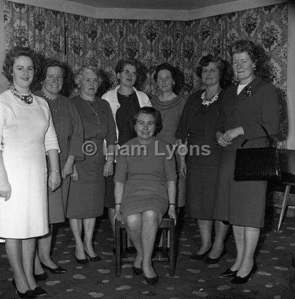 Mrs Whelan seated centre