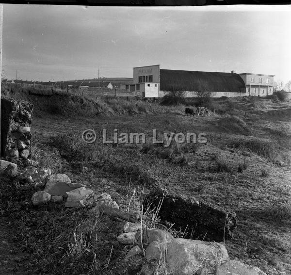 The walls & road to the Pavillion Ballroom, 1965