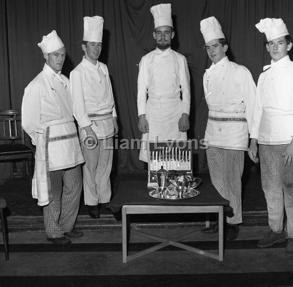 Presentation to chef in Great Southern Hotel Mulranny, September 1965.