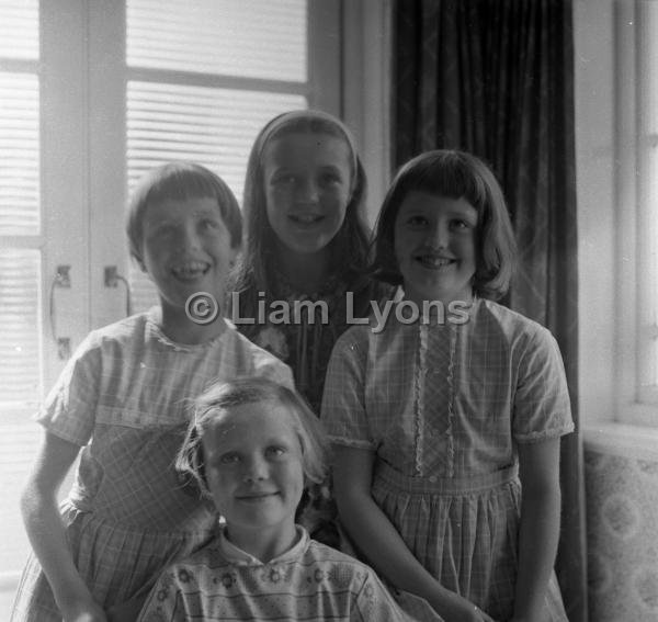 Johnny & Sheilia Molloys'  daughters, September 1965