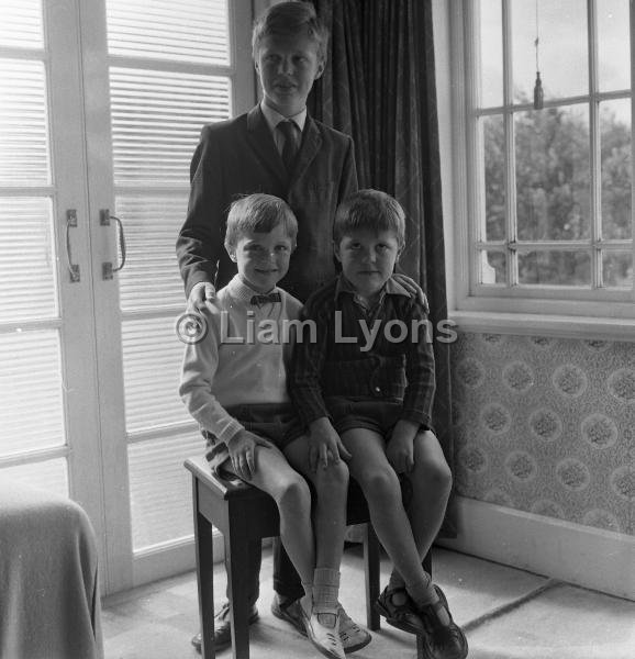 Johnny & Sheilia Molloys' sons, September 1965