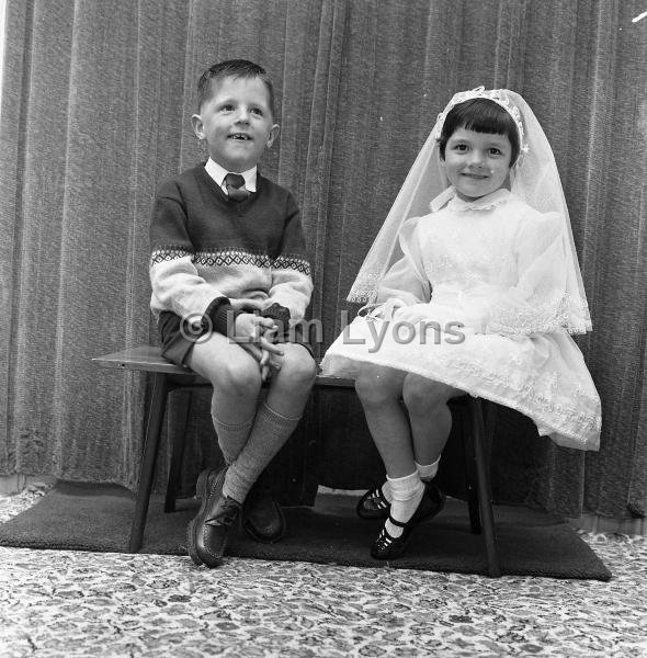 Duffy Twins First Holy Communion, 1966