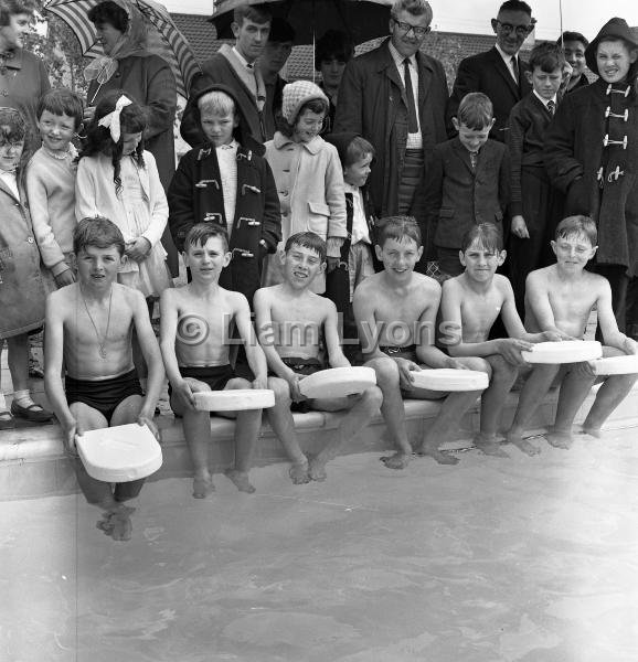 Offical Opening of Castlebar swimming pool, May 1966