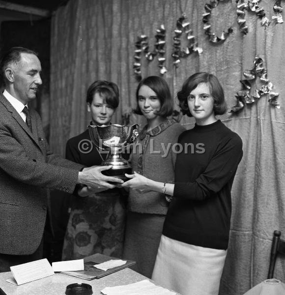 Ovelle Trophy night in Louisburg, October 1966