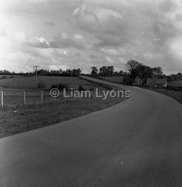 Proposed site for Esso Petrol Station , October 1966.