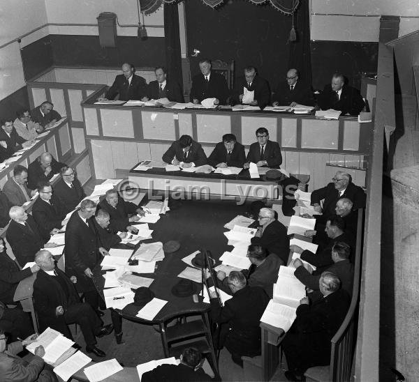 Mayo County Council Meeting in Castlebar, February 1966