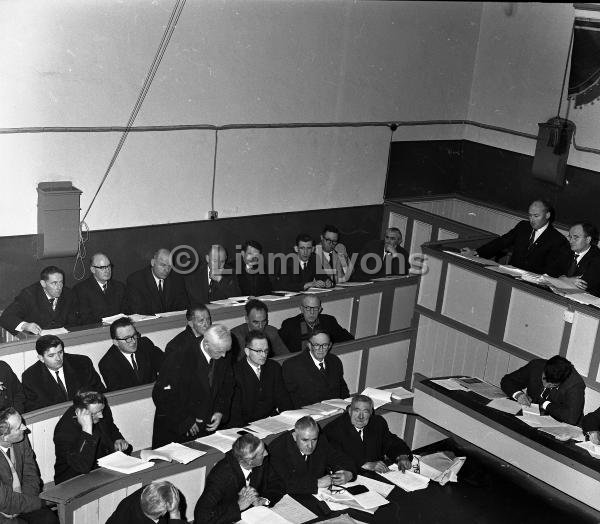 Mayo County Council Meeting in Castlebar, February 1966