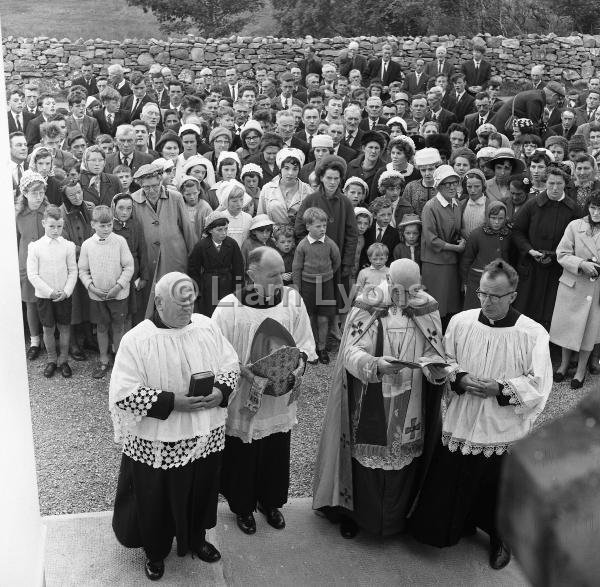 The dedication & the blessing of Killawalla Church, August 1966