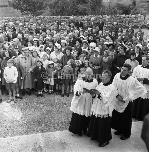 The dedication & the blessing of Killawalla Church, August 1966